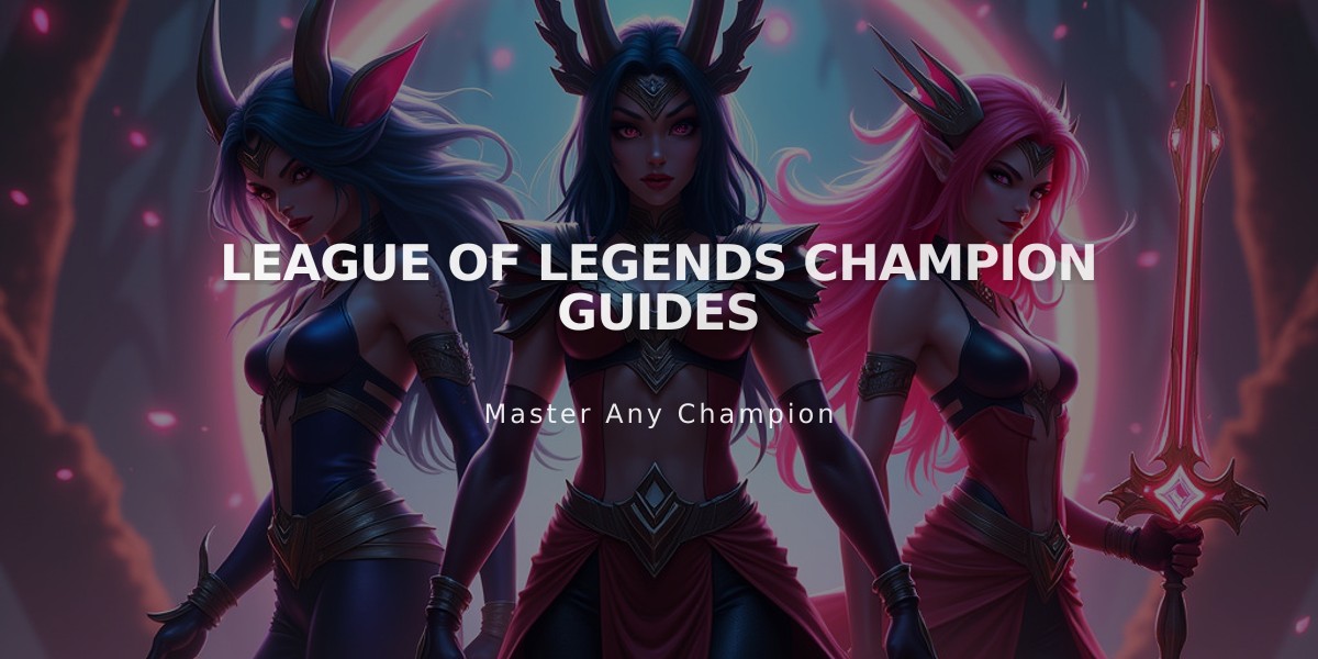 Complete League of Legends Champion Tier List & Role Guide