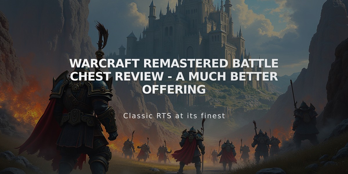 Warcraft Remastered Battle Chest: The Definitive RTS Collection Returns with Modern Enhancements