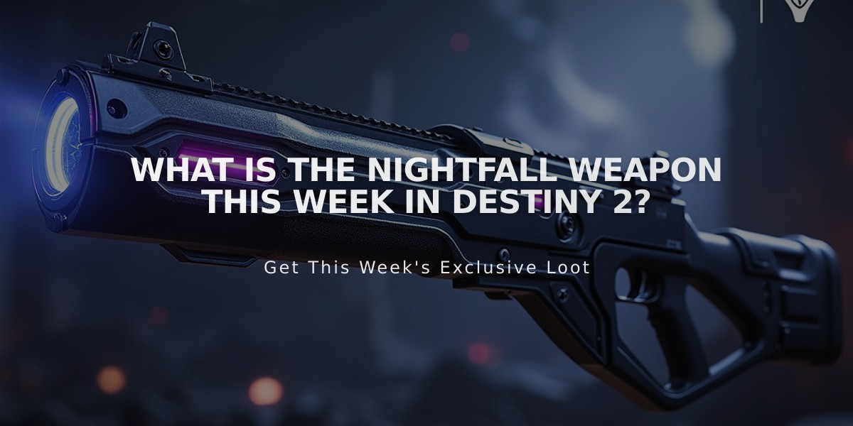 Destiny 2: PLUG ONE.1 Is This Week's Nightfall Weapon