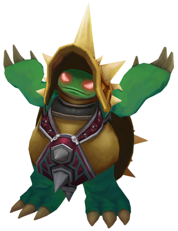 Rammus character render from League of Legends