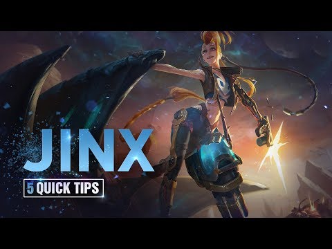 Jinx gameplay tips video thumbnail