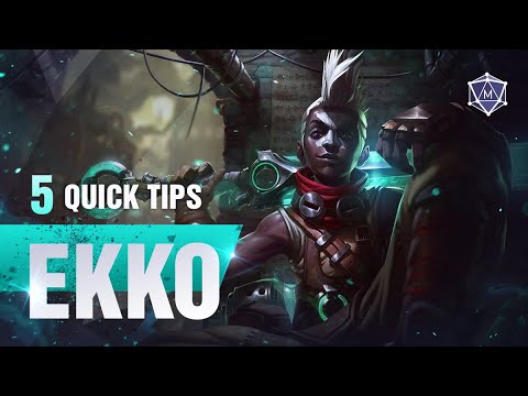 Ekko boy hero with time powers