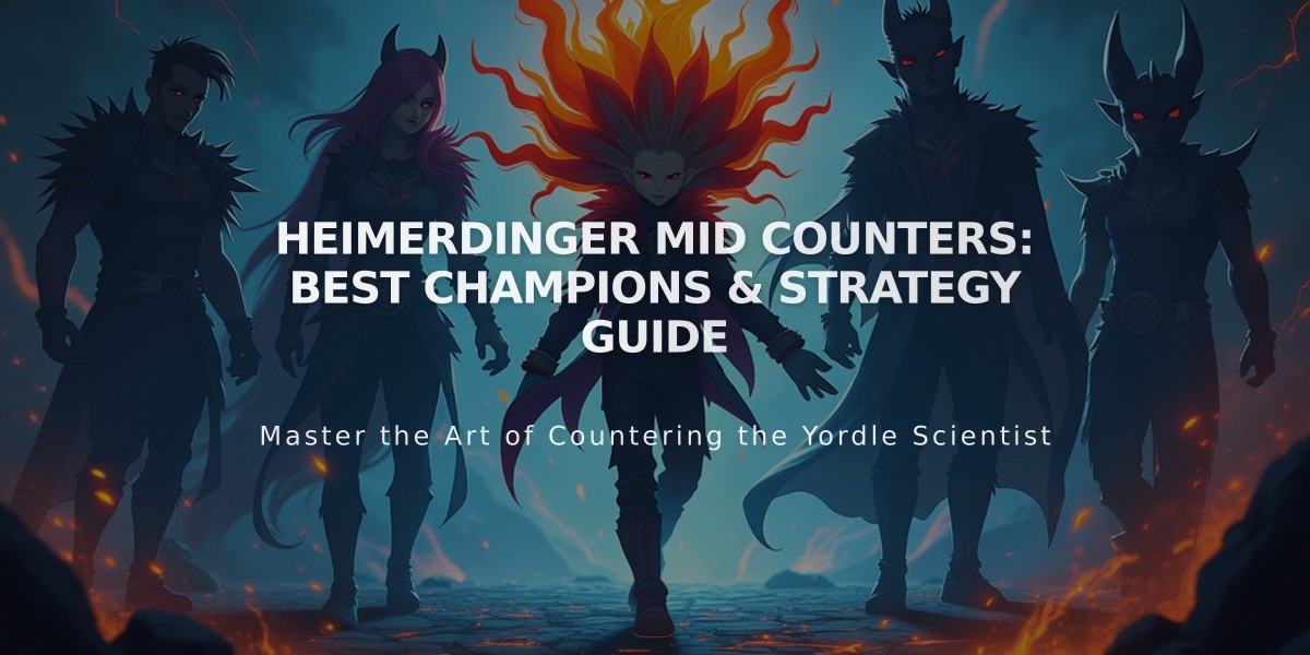 Heimerdinger Mid Counters: Best Champions & Strategy Guide