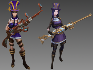 Caitlyn before and after visual update