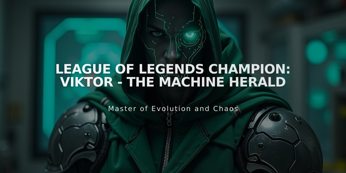 League of Legends Champion: Viktor - The Machine Herald