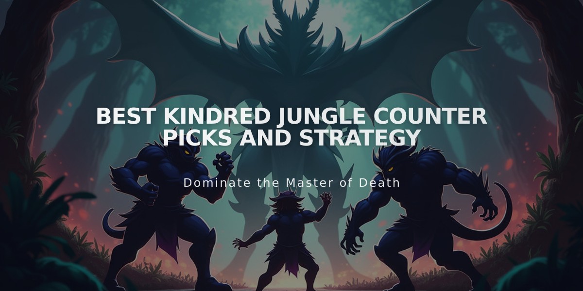 Best Kindred Jungle Counter Picks and Strategy