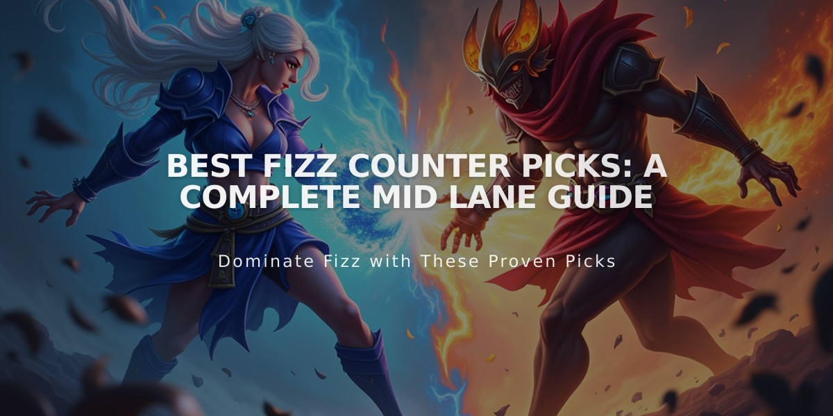 Best Fizz Counter Picks: A Complete Mid Lane Guide