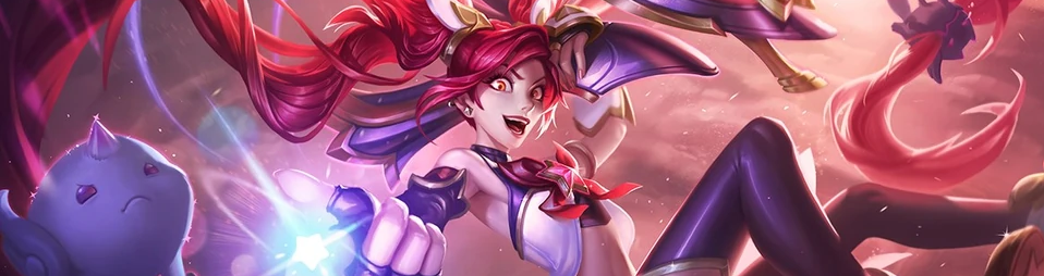 Star Guardian Jinx with red hair