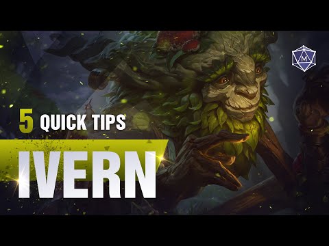 Green forest spirit Ivern from League