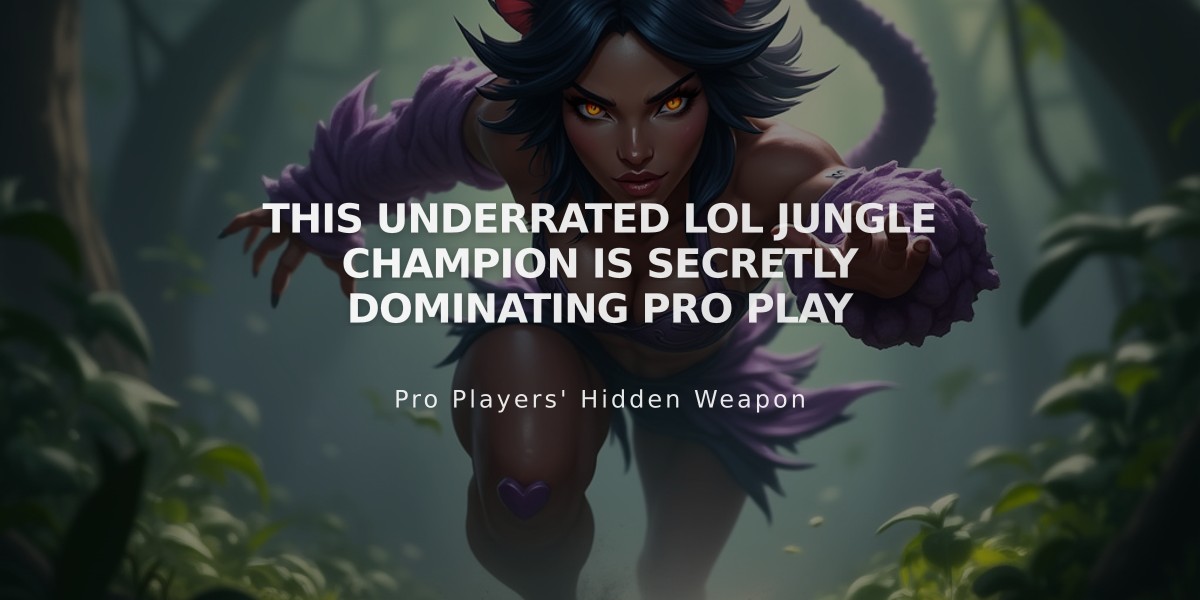 This Underrated LoL Jungle Champion Is Secretly Dominating Pro Play