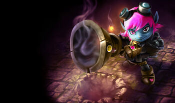 Riot Girl Tristana League champion skin